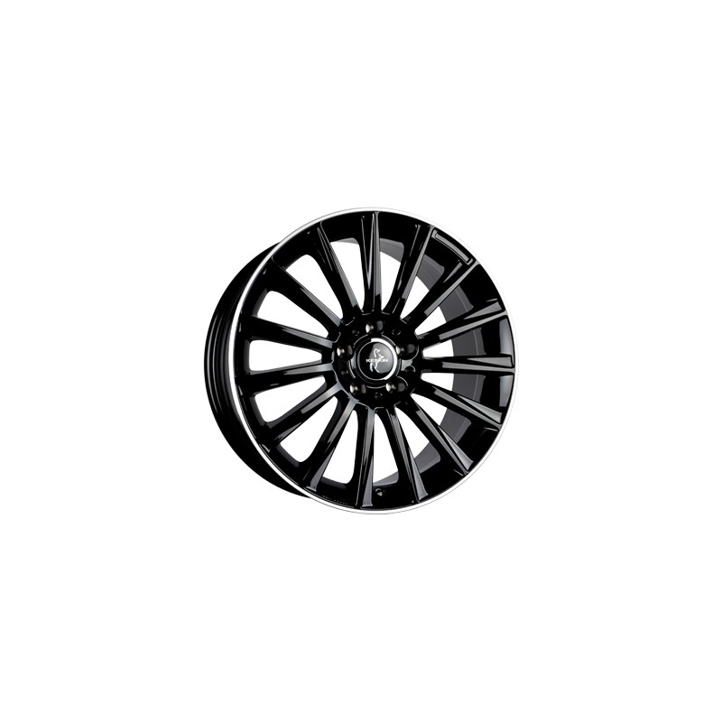 Keskin KT18 Turbo 7 x 17 schwarz Alufelge