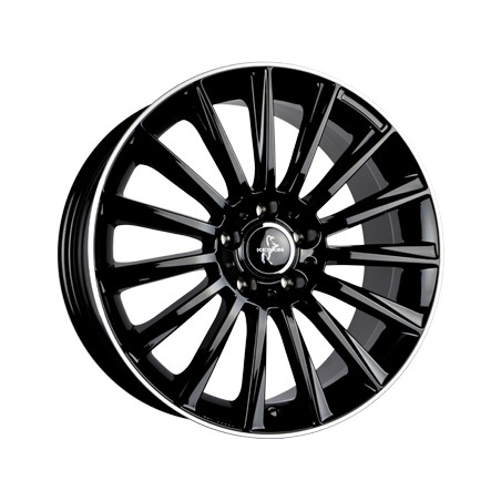 Keskin KT18 Turbo 7 x 17 schwarz Alufelge