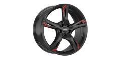 Ronal R62 Red 7.5 x 18 schwarz Alufelge