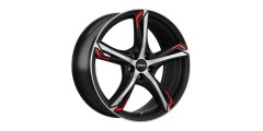 Ronal R62 Red 7.5 x 18 mehrfarbig Alufelge