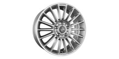 Keskin KT15 Speed 7 x 17 silber Alufelge
