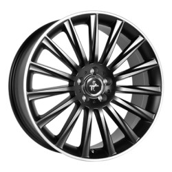 Keskin KT18 Turbo 7 x 17 schwarz Alufelge