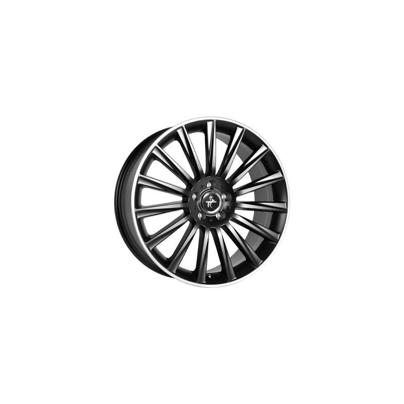 Keskin KT18 Turbo 7 x 17 schwarz Alufelge
