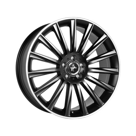 Keskin KT18 Turbo 7 x 17 schwarz Alufelge