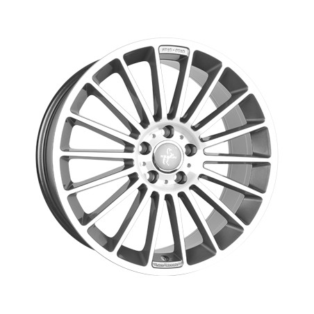Keskin KT15 Speed 8.5 x 19 silber Alufelge