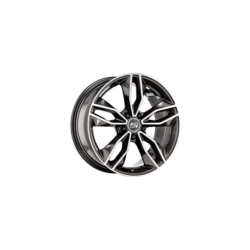 MSW 71 8 x 18 grau / anthrazit Alufelge