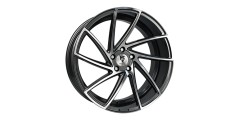 mbDESIGN KV2 8.5 x 19 grau / anthrazit Alufelge