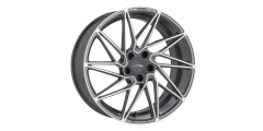 ACE Driven left 9.5x19 ET40 5x120 matt grau frontpoliert