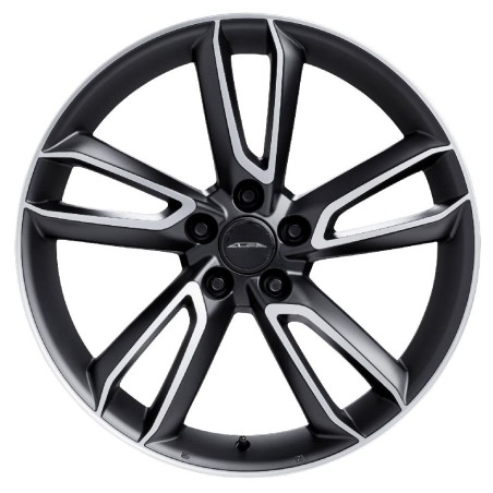 ACE Aria 10.0x22 ET45 5x127 schwarz matt frontpoliert