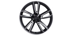 ACE Aria 10.0x22 ET45 5x127 schwarz matt frontpoliert