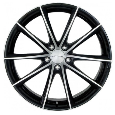 ACE Mandalay 8.5x20 ET40 5x114.3 schwarz glanz frontpoliert