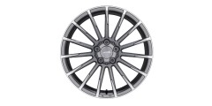 ACE Devotion 10.0x20 ET45 5x115 matt grey metallic, face partially polish