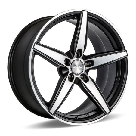 ACE Planet Edition 7.0x17 ET38 5x98 matt black, face matt polished