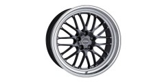 ACE Rio 10.0x20 ET40 5x110 matt black, step rim polished