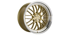 ACE Rio 8.5x19 ET40 5x110 gold, step rim polished