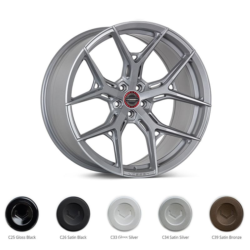 Vossen HF5 10.5x22 ET-17-20 5x108-130 SUPER DEEP-BLANK