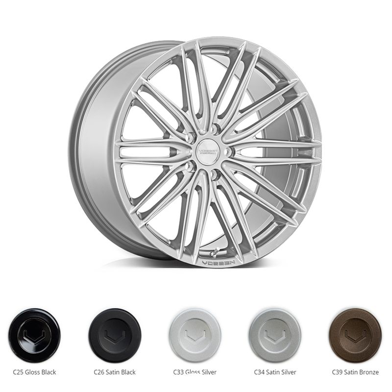 Vossen HF4 10.5x20 ET13-56 5x108-130 links DEEP-BLANK