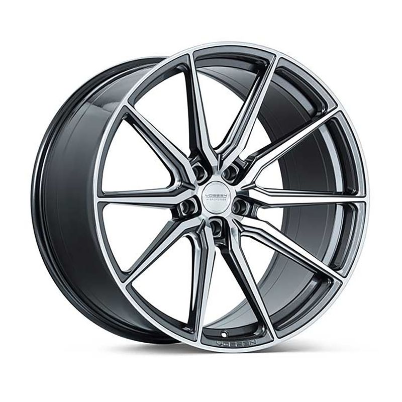 Vossen HF3 9.0x22 ET32 5x114.3 graphite frontpoliert FLAT