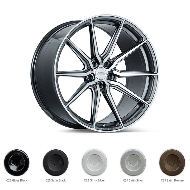 Vossen HF3 11.0x22 ET9-54 5x108-130 DEEP-BLANK