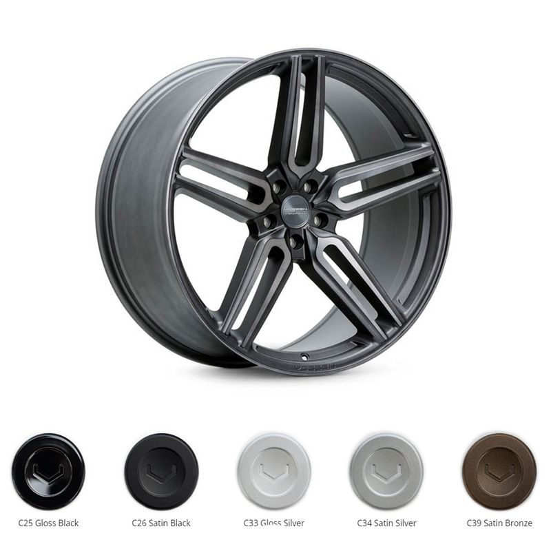 Vossen HF1 10.5x20 ET13-56 5x108-130 DEEP-BLANK