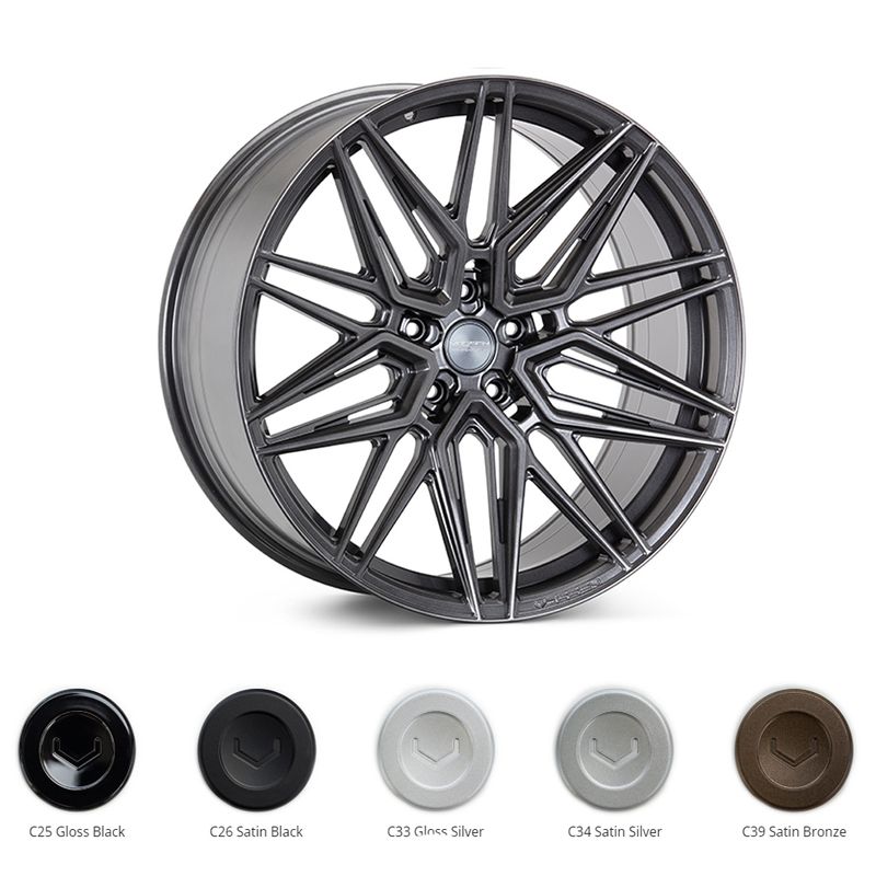 Vossen HF7 8.5x19 ET6-40 5x108-130 DEEP-BLANK