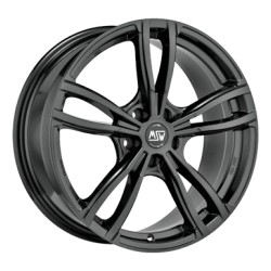 MSW 73 8.5 x 19 grau / anthrazit Alufelge