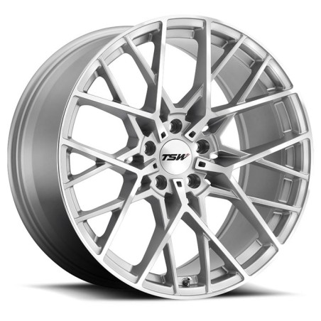 TSW Sebring 9x22 5x120 ET20 silver frontpolished
