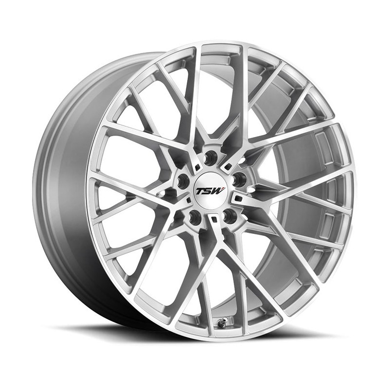 TSW Sebring 9x22 5x112 ET20 silver frontpolished
