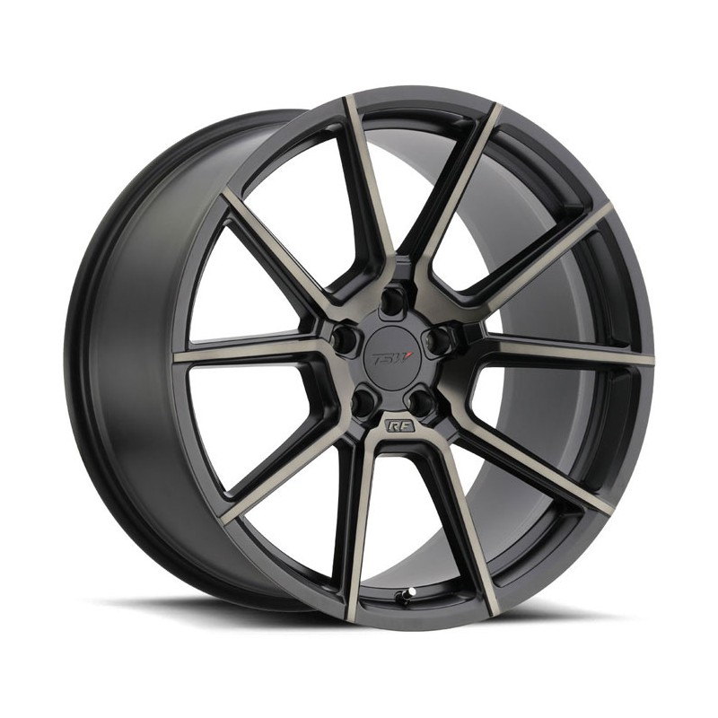 TSW Chrono 9x21 5x120 ET25 matte black / dark tint
