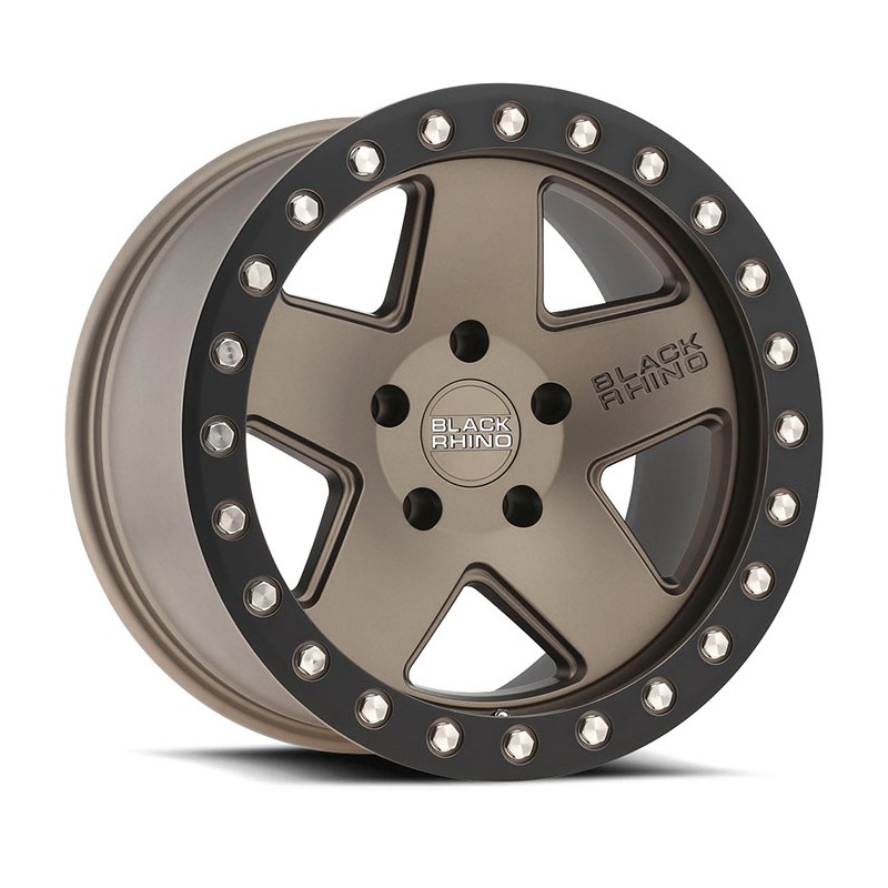 Black Rhino Crawler 9.5x20 5x150 ET12 matte bronze / black lip