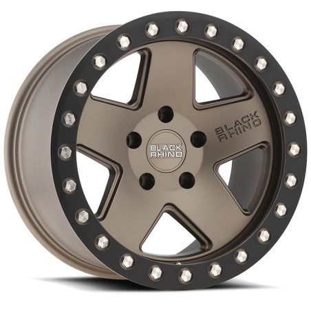 Black Rhino Crawler 9.5x20 5x150 ET12 matte bronze / black lip