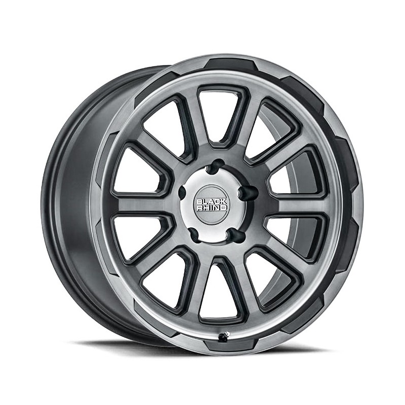 Black Rhino Chase 8.5x20 5x112 ET10 gunmetal brushed