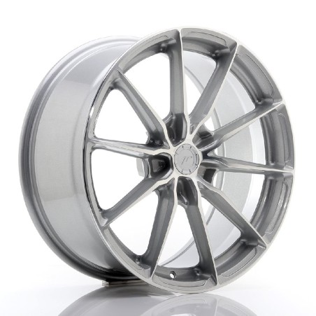 Japan Racing JR37 10.0x20 ET20-45 Blank silber