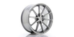Japan Racing JR37 10.0x21 ET10-64 Blank Silver Machined