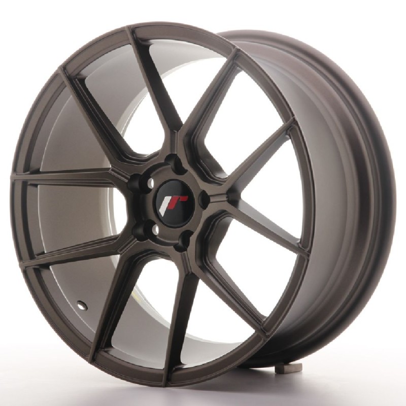 Japan Racing JR30 8.5x18 ET40 Blank Matt bronze