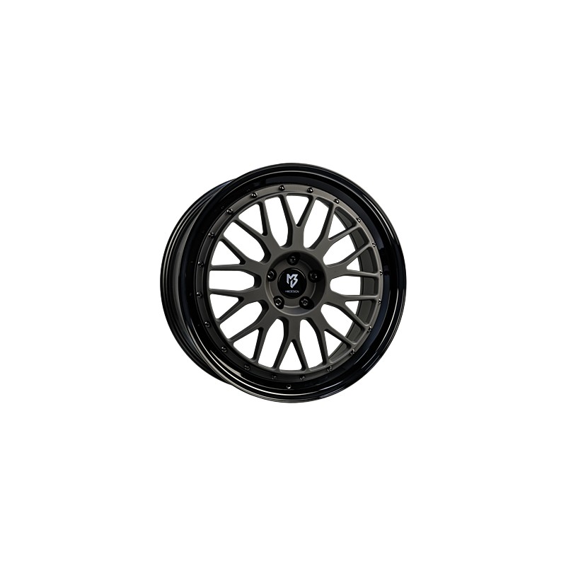 mbDESIGN LV1 7 x 17 schwarz Alufelge
