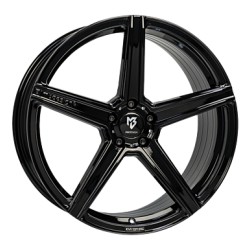mbDESIGN KV1S DC 9.5 x 21 schwarz Alufelge