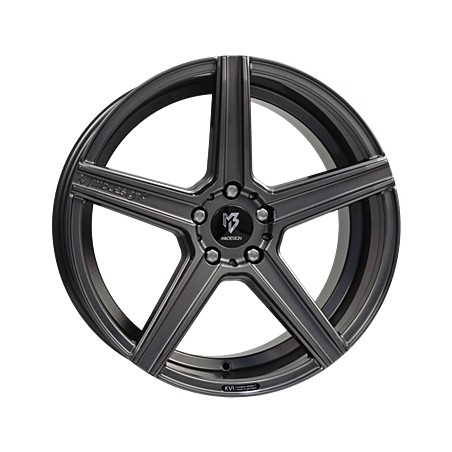 mbDESIGN KV1 DC 11 x 22 grau / anthrazit Alufelge
