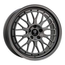 mbDESIGN LV1 8.5 x 19 grau / anthrazit Alufelge