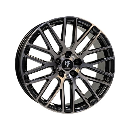 mbDESIGN KV4 7.5 x 18 schwarz Alufelge