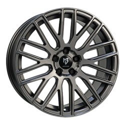 mbDESIGN KV4 7.5 x 18 grau / anthrazit Alufelge
