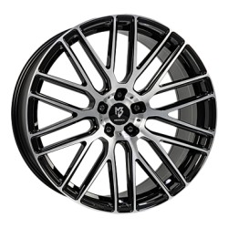 mbDESIGN KV4 7.5 x 18 schwarz Alufelge