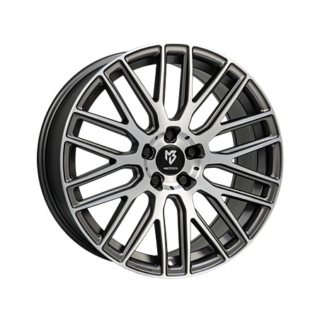 mbDESIGN KV4 9 x 20 grau / anthrazit Alufelge