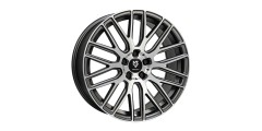 mbDESIGN KV4 10 x 22 grau / anthrazit Alufelge