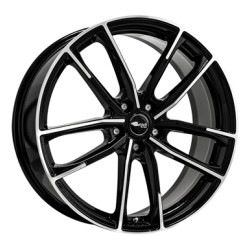 Brock B38 8 x 18 schwarz Alufelge