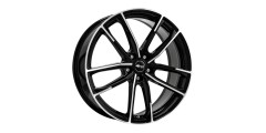 Brock B38 8 x 18 schwarz Alufelge