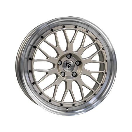 mbDESIGN LV1 7.5 x 18 gold Alufelge