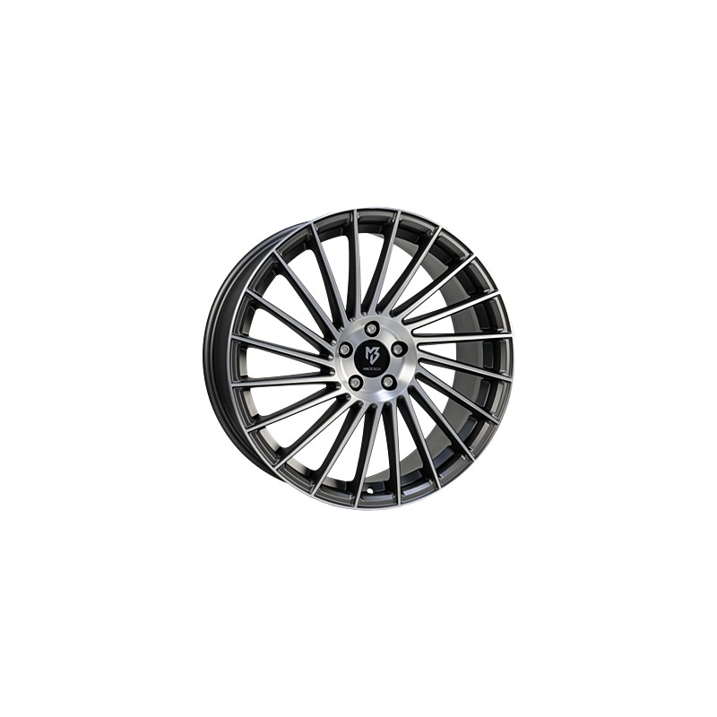 mbDESIGN VR3 8.5 x 20 grau / anthrazit Alufelge