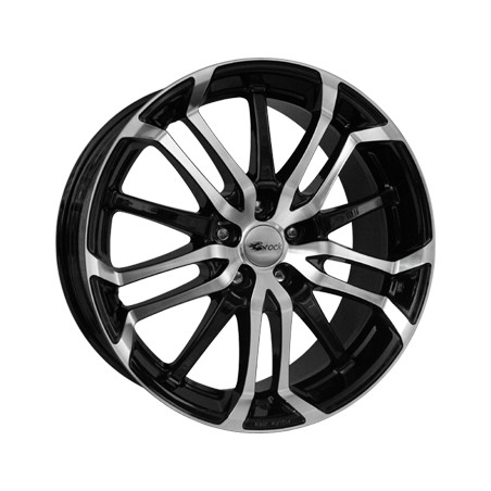 Brock B26 8.5 x 19 schwarz Alufelge