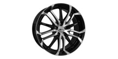 Brock B26 8.5 x 19 schwarz Alufelge